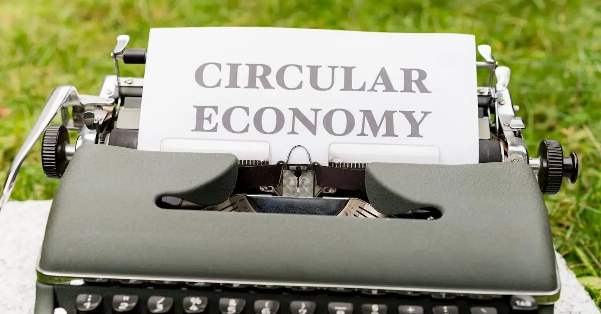 Hoe circulaire ketens in de industrie ontstaan