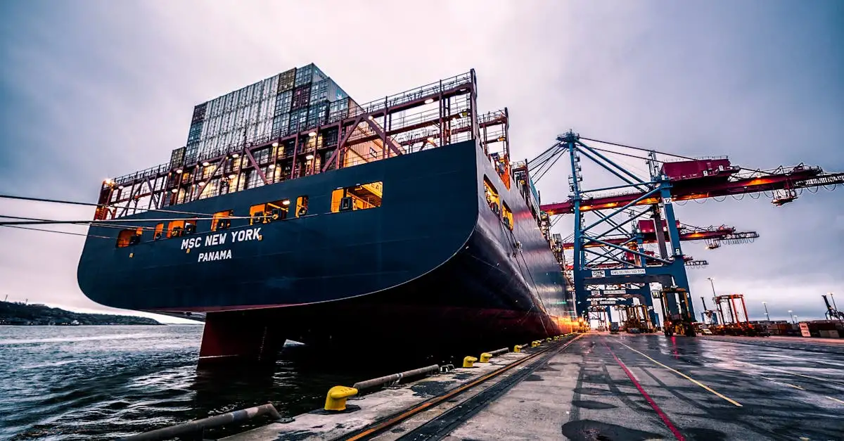 Hoe werkt een containerterminal?