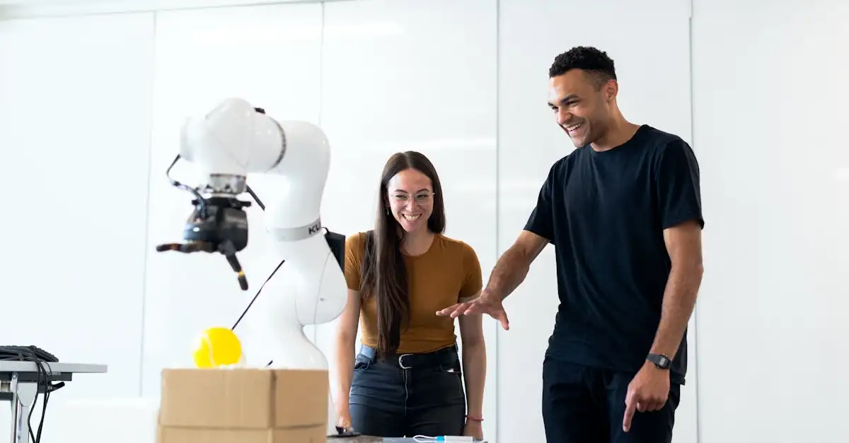 Hoe werkt een industriële robotarm